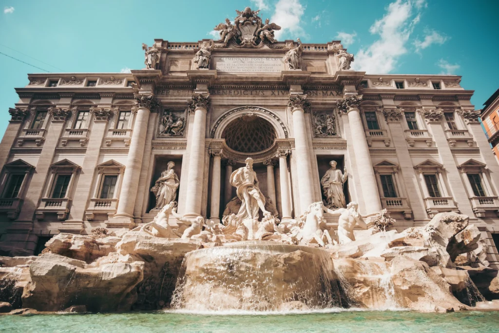 fontaine de trevi rome italie