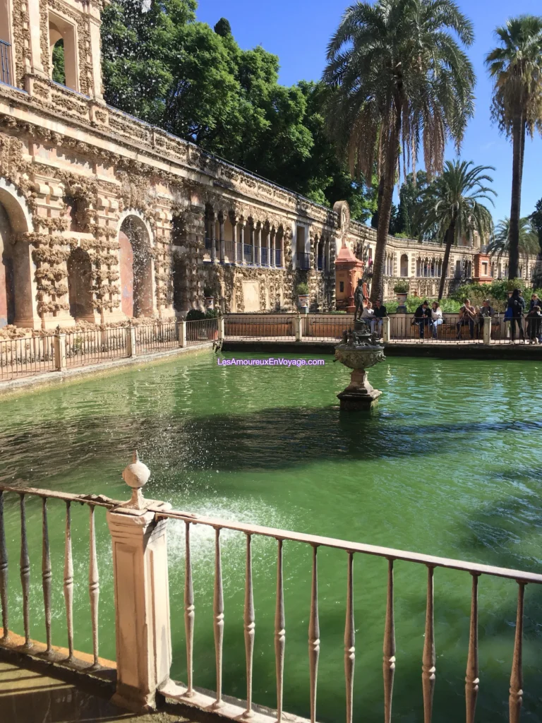 Les jardins de l'Alcazar de Séville