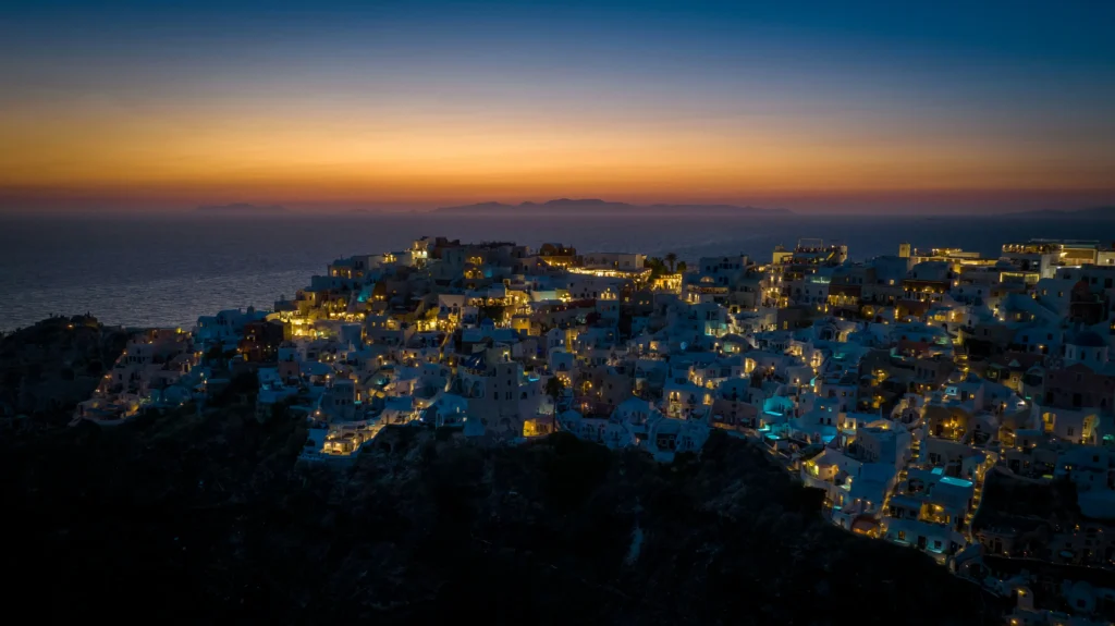 Coucher de Soleil de Santorin