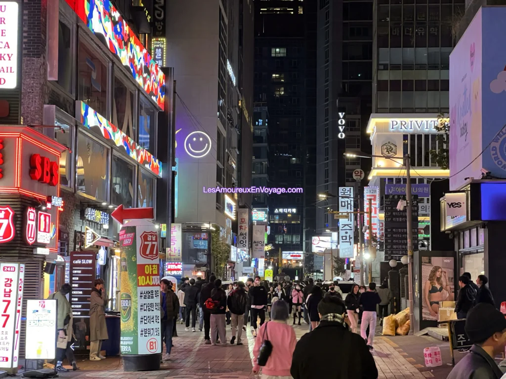 La nuit à Gangnam