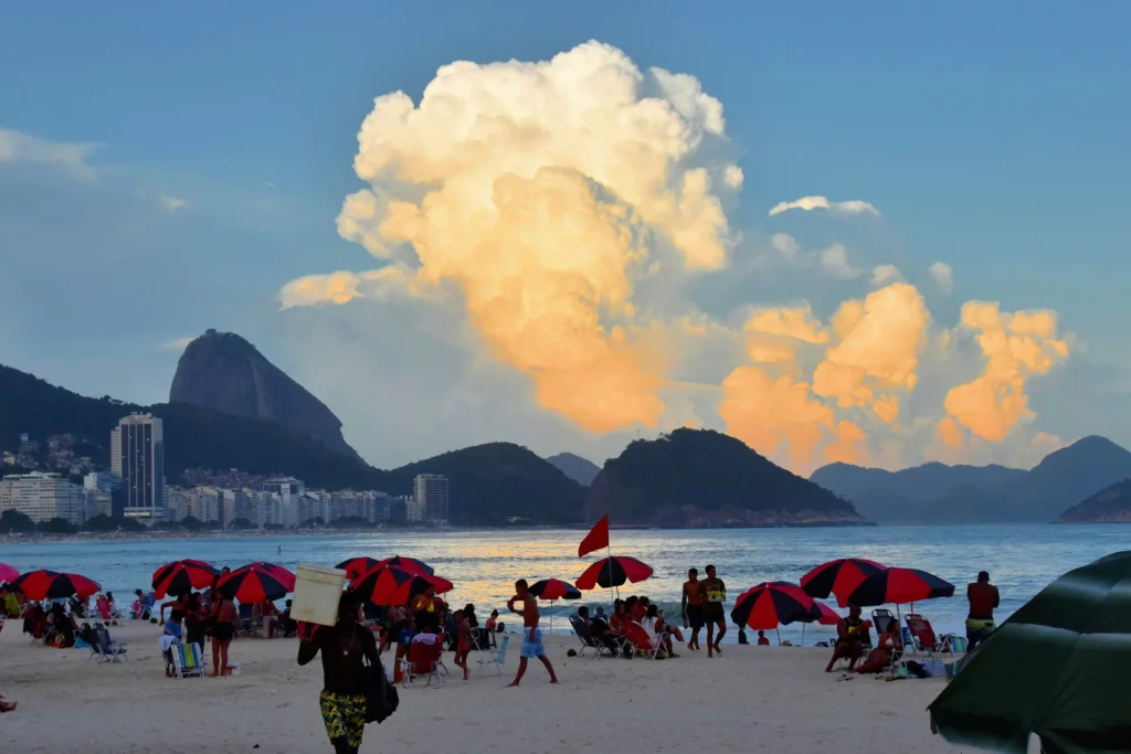 La plage de Copacabana