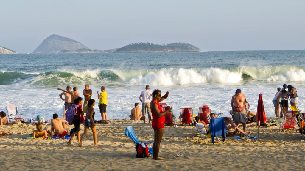 La plage d'Ipanema